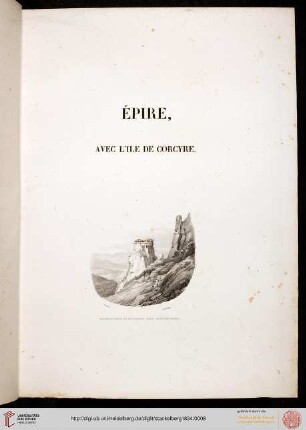 Planche 7: Épire, avec l’ile de Corcyre
