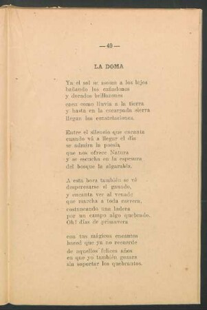 La doma