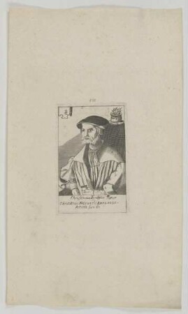 Bildnis des Christianus Egnolphus