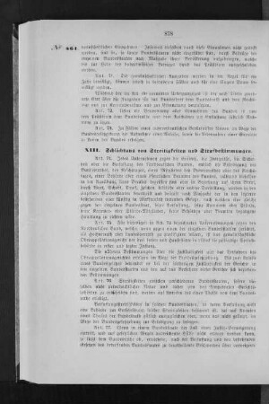 XIII. Schlichtung von Streitigkeiten und Strafbestimmungen.