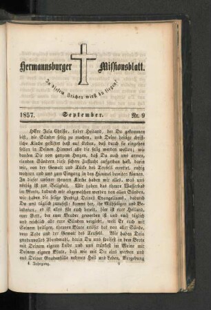 Nr. 9. September. 1857.