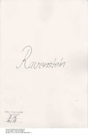 Ravenstein, August, Kartograph in Frankfurt