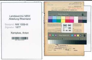 Entnazifizierung Anton Kempkes , geb. 09.02.1909 (Dachdecker)