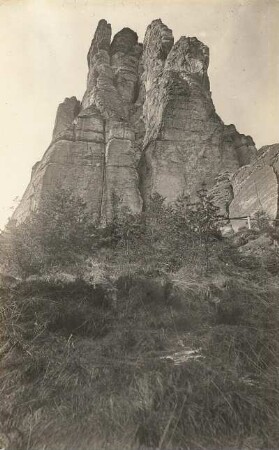 Elbsandsteingebirge. Kleine Gans bei Rathen