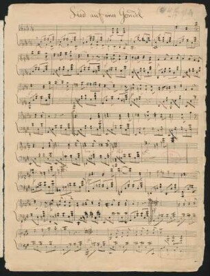 Gondellied; pf; A-Dur; MWV U 136