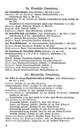 Die Staatliche Verwaltung.