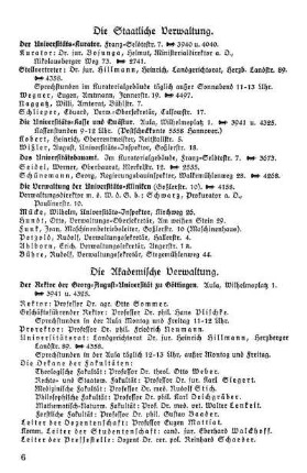 Die Staatliche Verwaltung.