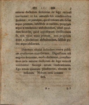 Dissertatio philosophica sententias protestantivm ivris natvrae doctorvm de lege natvrali a vitvperationibvs cel. P. Desingii defendens
