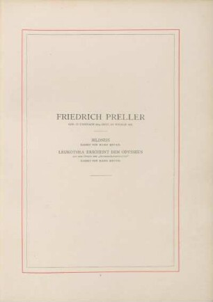 Friedrich Preller