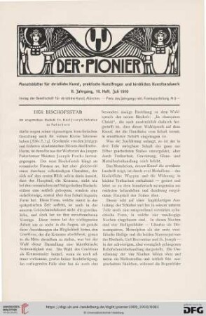 10. Heft, Juli 1910
