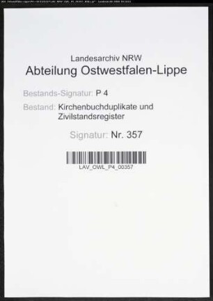 Kirchenbuchduplikate der katholischen Gemeinde (GHT 1818-1821, GT 1822, GHT 1823-1824, GT 1825, GHT 1826). (Gemeinde: Cobbenrode, katholische Gemeinde)