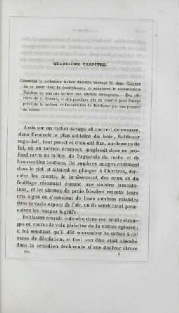 Quatrième chapitre