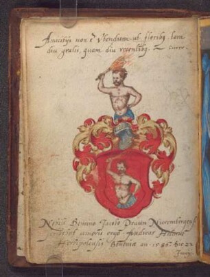 Gouache: Wappen