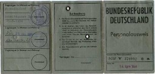 Bundesrepublik Deutschland Personalausweis