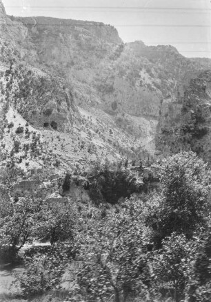 Gebirge : Blick über eine Gebirgslandschaft.