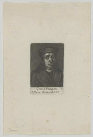 Bildnis des Georg Derrer