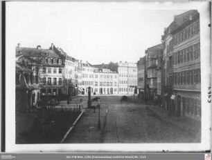 Hauptwache (angeschnitten), Roßmarkt 9, 11 und 13 und An der Hauptwache von Norden