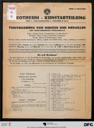 Umschlag (=Titelblatt)