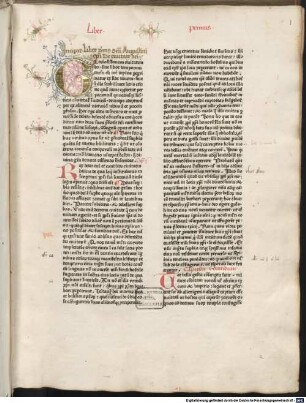 De civitate dei : Mit Kommentar von Thomas Waleys und Nicolaus Trivet