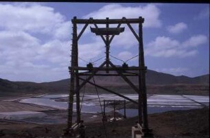 Kap Verde. Salzabbau auf der Insel Sal