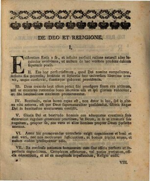 Theses ex theologia theoretica Christiana