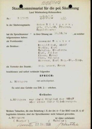 Röttgers, Anton