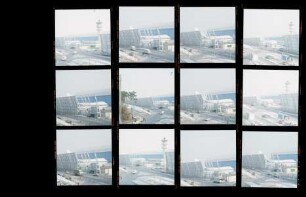 Lärmschutzwand - Flughafen Frankfurt, 1986