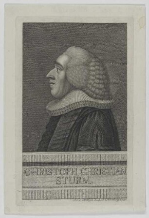 Bildnis des Christoph Christian Sturm