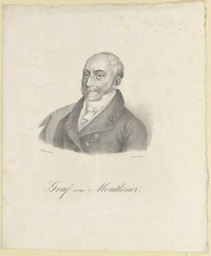 Bildnis des François Dominique de Montlosier