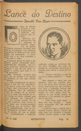 Lance do destino : [Pequena novella]