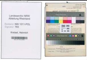 Entnazifizierung Heinrich Kreisel , geb. 18.04.1907 (Polizist)