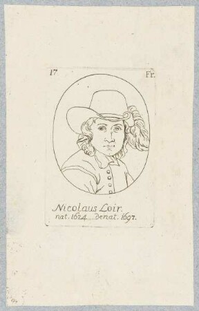 Bildnis des Nicolaus Loir