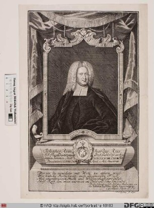 Bildnis Johann Reinhard Rus