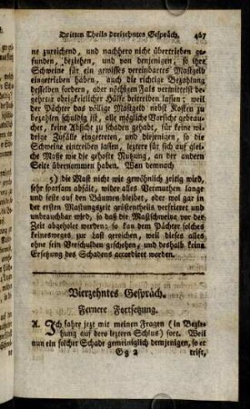 467-479, Vierzehntes Gespräch