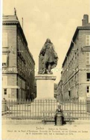 Statue des Grafen von Turenne in Sedan