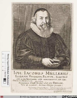 Bildnis Johann Jacob Müller (III)