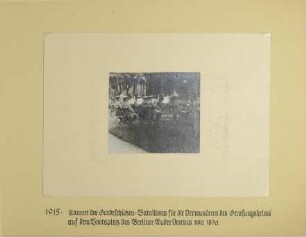 Album des Berliner Ruder-Vereins von 1876 e.V.; Konzert für die Verwundeten des Genesungsheims