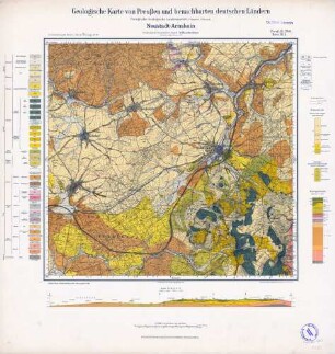 [5120] Neustadt-Arnshain, Geologische Karte von Preußen und benachbarten deutschen Ländern