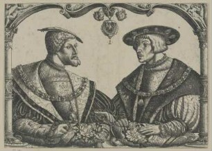 Doppelporträt des Kaisers Karl V. und seines Bruders Ferdinand I.