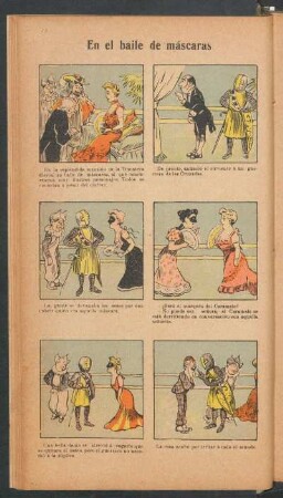 En el baile de máscaras - [Cómic]