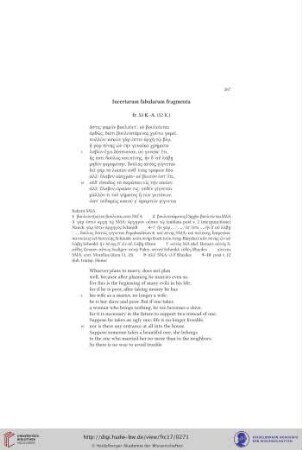 Incertarum fabularum fragmenta