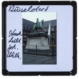 Düsseldorf, Grupello, Jan-Wellem-Reiterdenkmal
