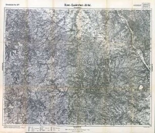 Reichskarte: Einheitsblatt 107b Bonn-Euskirchen-Ahrtal
