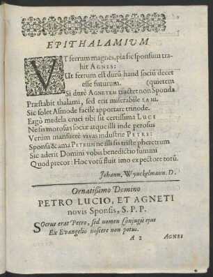 Epithalamium