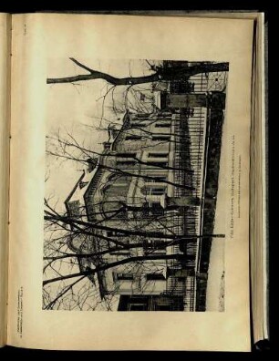 Villa Egger-Schwarz, Budapest, Stadtwäldchen-Allee. Architekten: Sigmund Quittner.