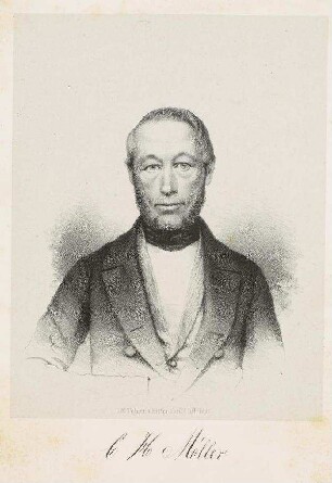 Bildnis von Christian Hansen Möller (1804-1888)