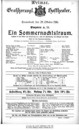 Ein Sommernachtstraum