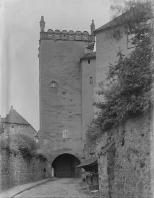 Bautzen. Matthiasturm mit Tor