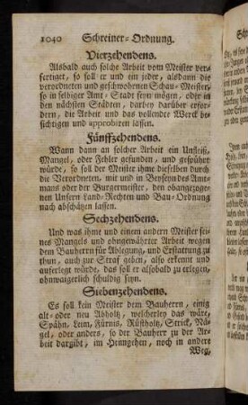 1040-1051, Vierzehendes. - Vier und Dreysigstens.
