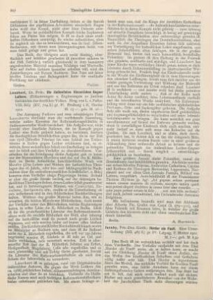 818-819 [Rezension] Jacoby, Günth., Herder als Faust. Eine Untersuchung